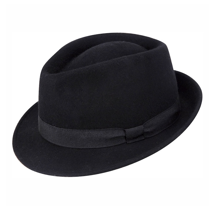 Мъжка филцова шапка HatYou CF0046, Черен