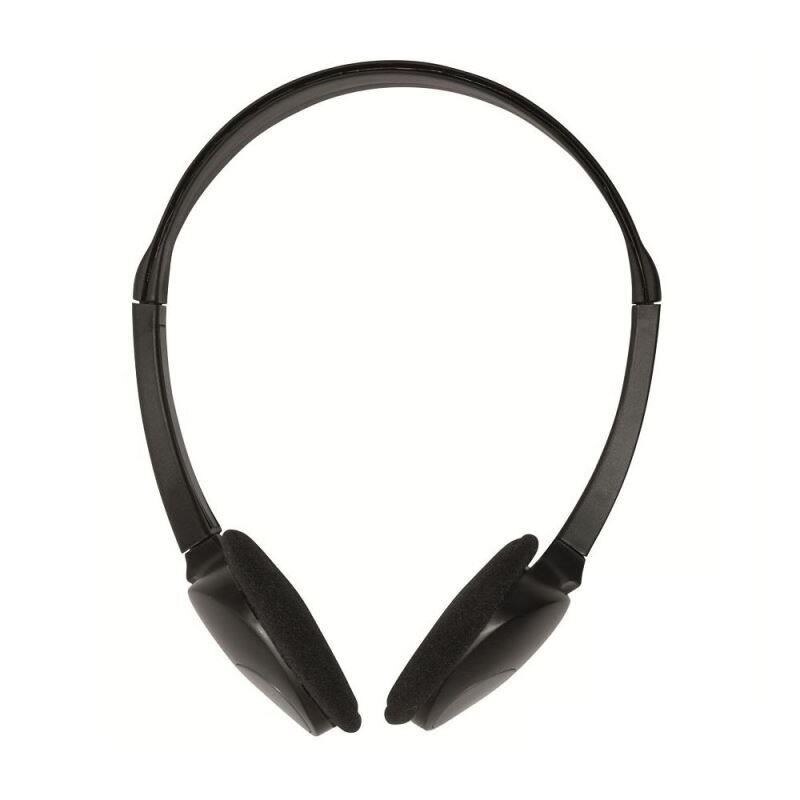Casti audio stereo, Sal HPH 98, culoare neagra, pliabile