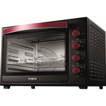Cuptor electric Samus CS60BRC2, 2000 W, 60 litri, Grill, Rotisor, Negru Cuptor electric Samus CS60BRC2, 2000 W, 60 litri, Grill, Rotisor, Negru