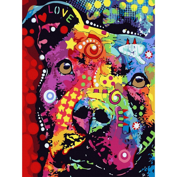 Рисуване по номера ITA ART, Карнавал, 30х40см, Многоцветен