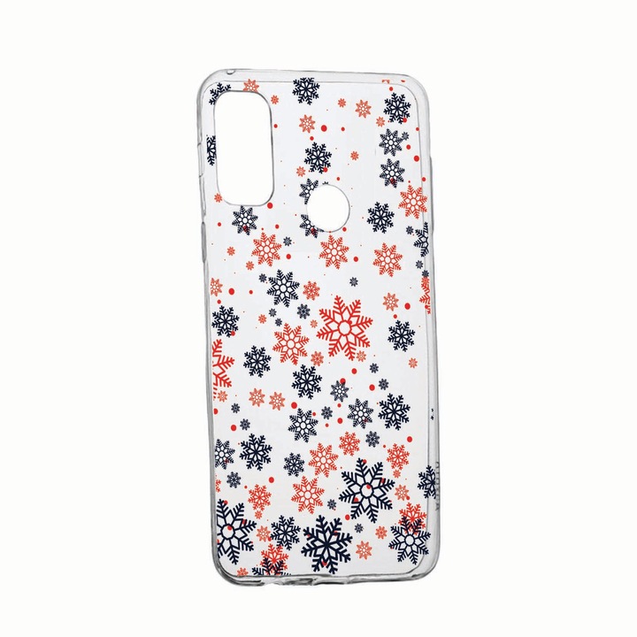 Силиконов калъф Unique за Huawei P Smart (2020), Winter, Transparent TR 154