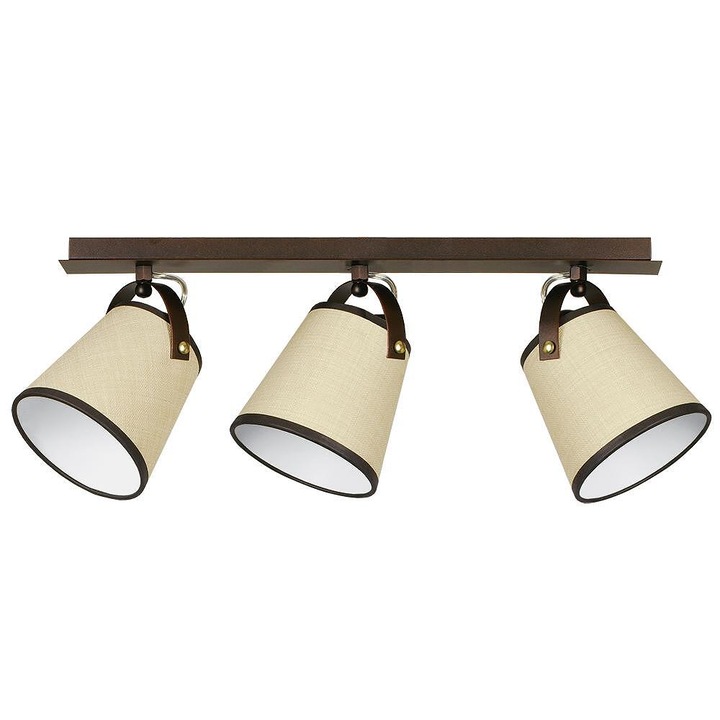 Spot Lightstyle Pisa Sami, Linear, 3xE27, Patina