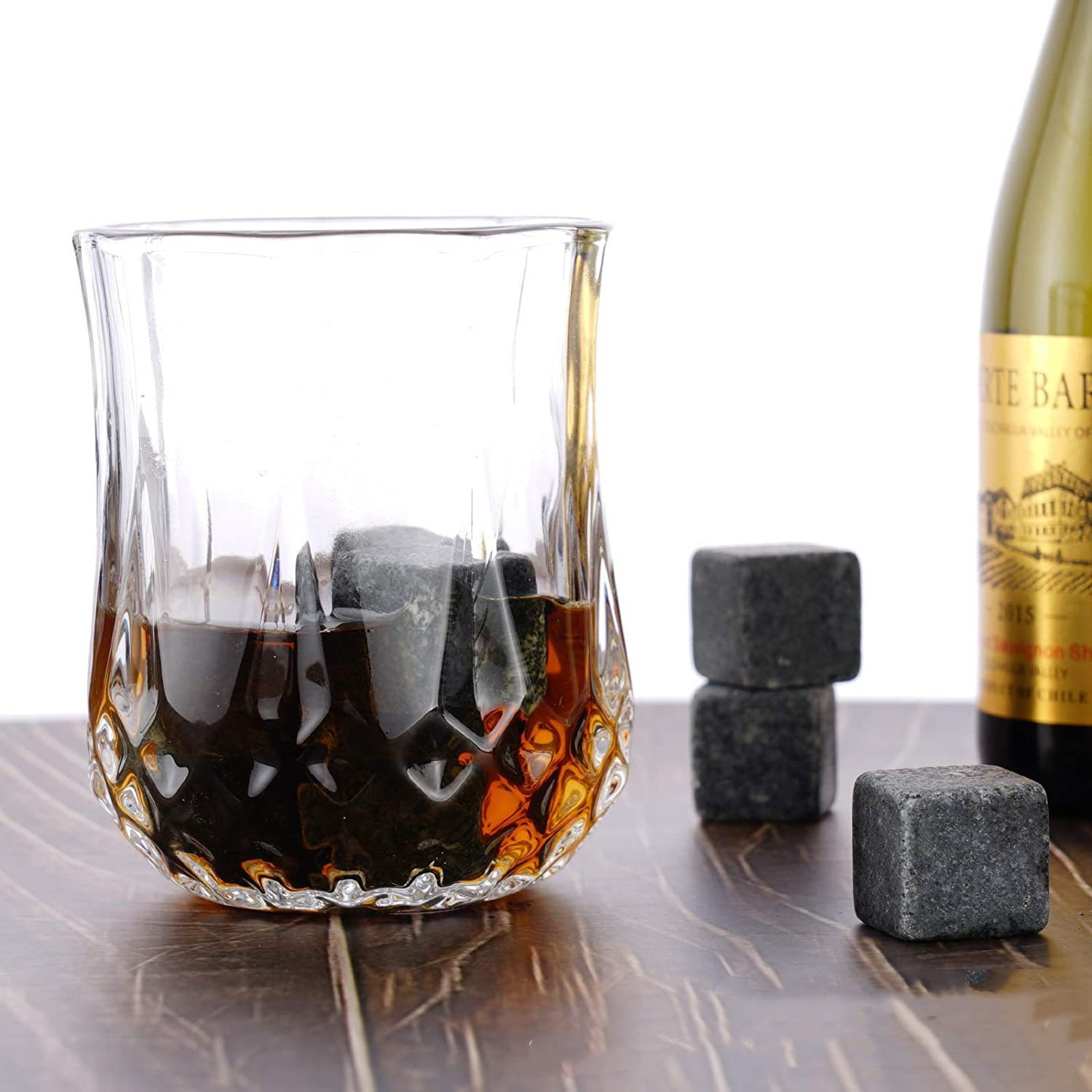 Eparé – Set Di 9 Pietre Per Whisky In Pietra Ollare, Con Custodia, Senza BPA - 2