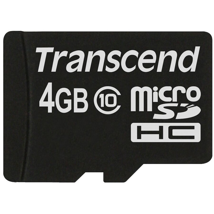 Карта памет Transcend microSD 4GB Cl10SDHC
