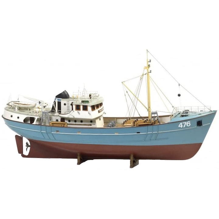 Billing Boats Nordkap hajómodell, hossza 810 mm, méretarány 1:50, fa hajótest