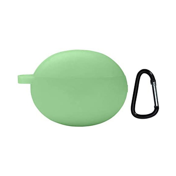 Husa de protectie din silicon, G-Tech, High Quality, Super slim, Compacta Compatibil cu Huawei FreeBuds 4i, Verde Deschis