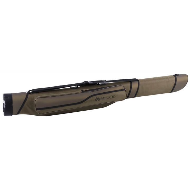 Husa lansete Mikado Camo Green, 1 compartiment 135cm