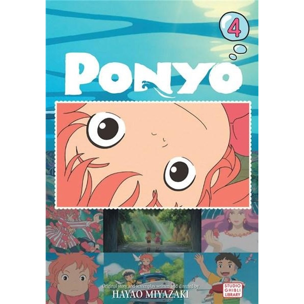 Ponyo on the Cliff Film Comic Vol. 4 - Hayao Miyazaki