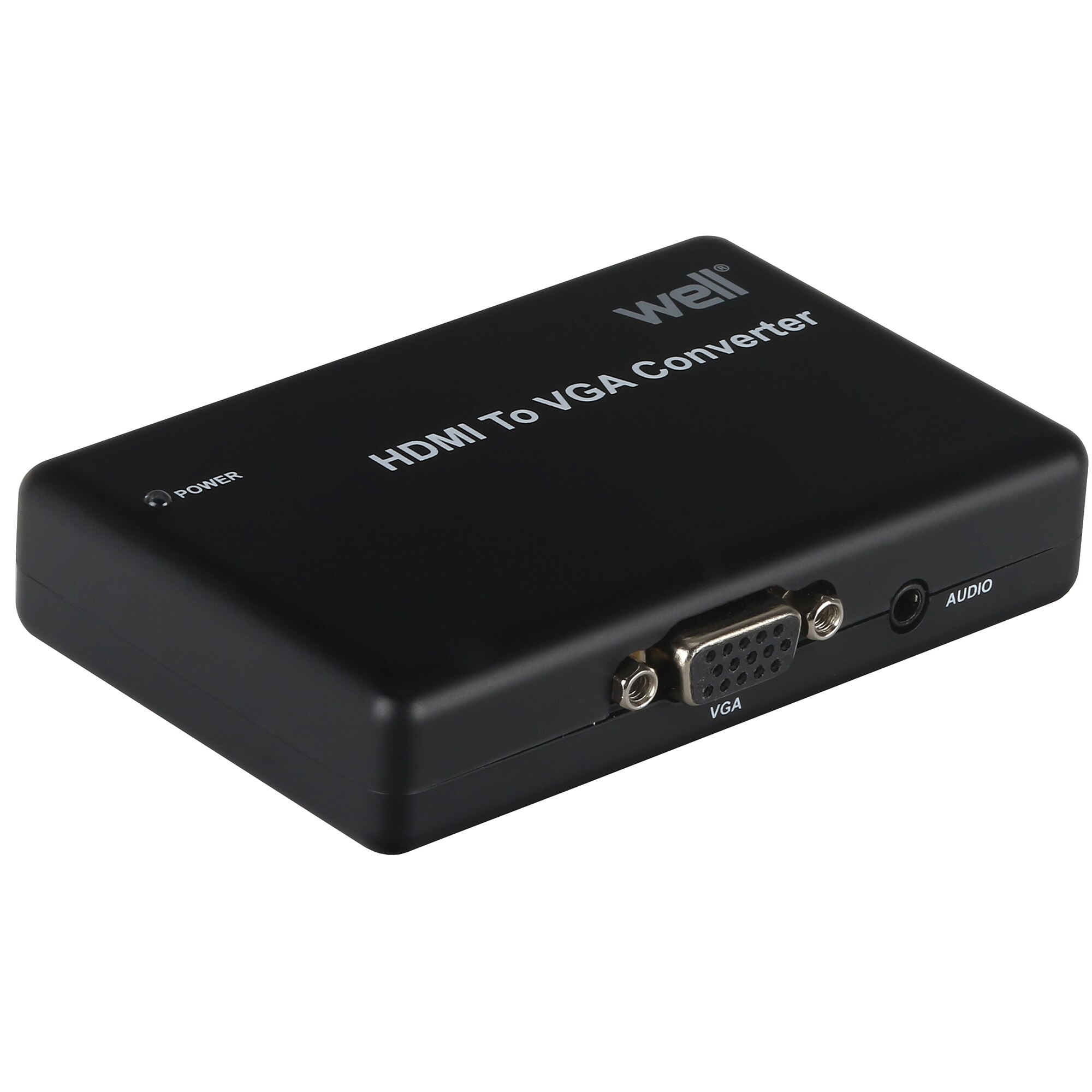 Convertor HDMI la VGA+ Stereo, Well, FullHD
