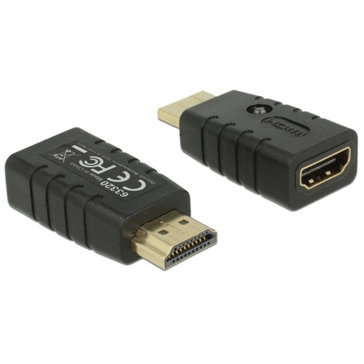 Delock Adapter HDMI-A apa - HDMI-A anya EDID emulátor