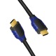 Кабел Logilink HDMI 2.0, M/M, 3 м, Черен