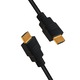 Кабел, LogiLink, CH0077, HDMI Тип A/HDMI Тип A, 48 Gbit/s, 1 м, Черен