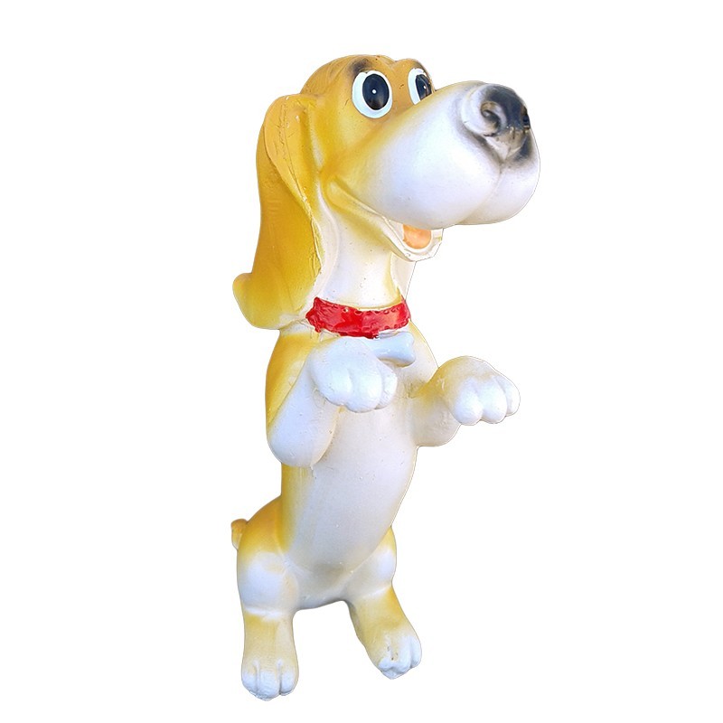 Set 6 catelusi din rasina ridicati in doua labe, 3x11 cm - eMAG.ro