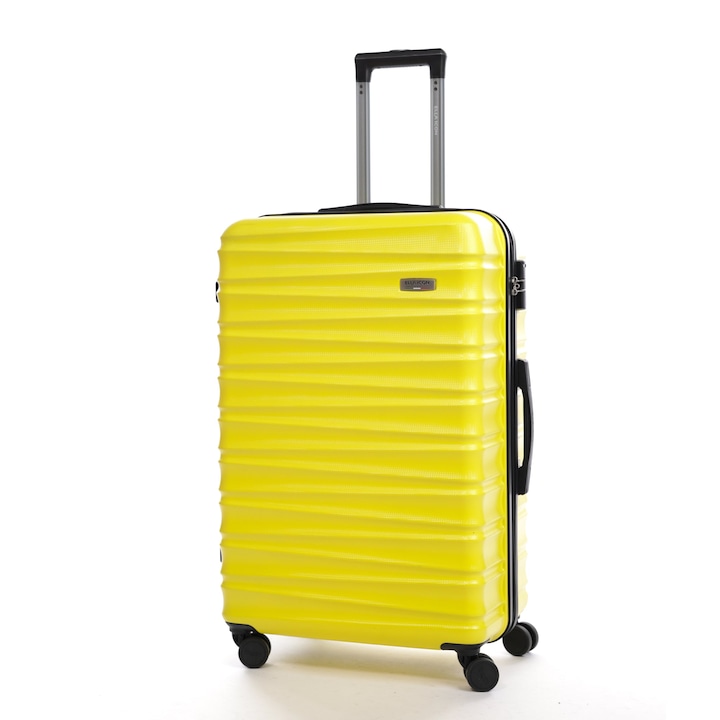 Куфар Ella Icon Assign, жълт, 74.5x49x30 см