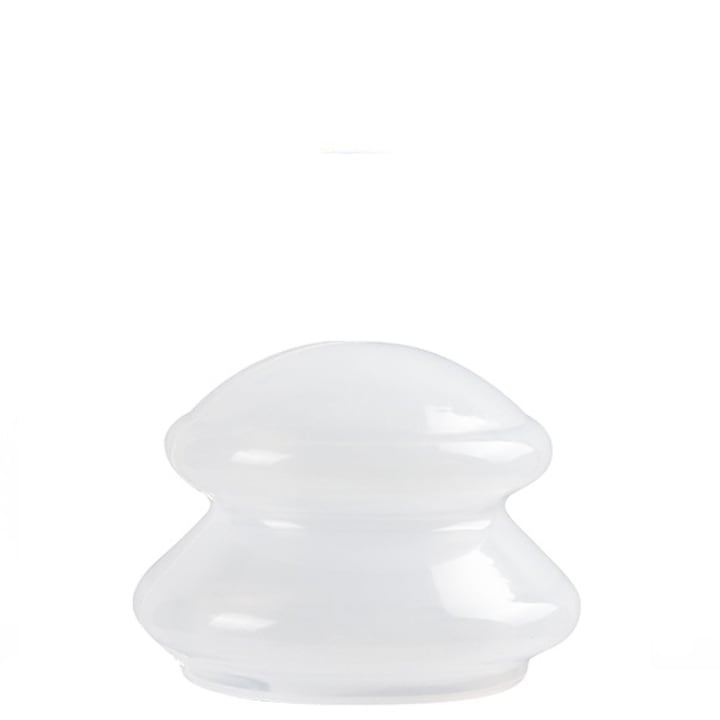 Ventuza din silicon dimensiunea M pentru masaj corporal culoarea alba