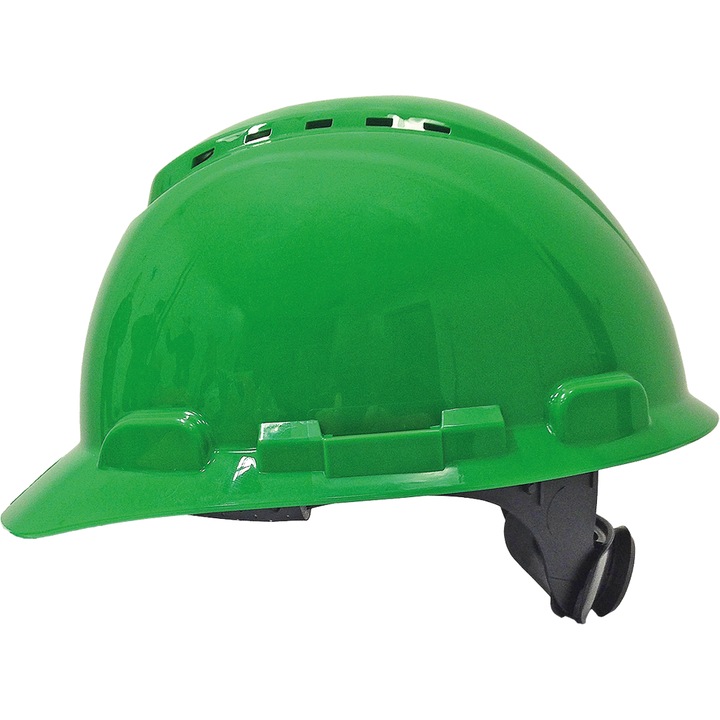 Casca de siguranta pentru constructii, 3M, Verde
