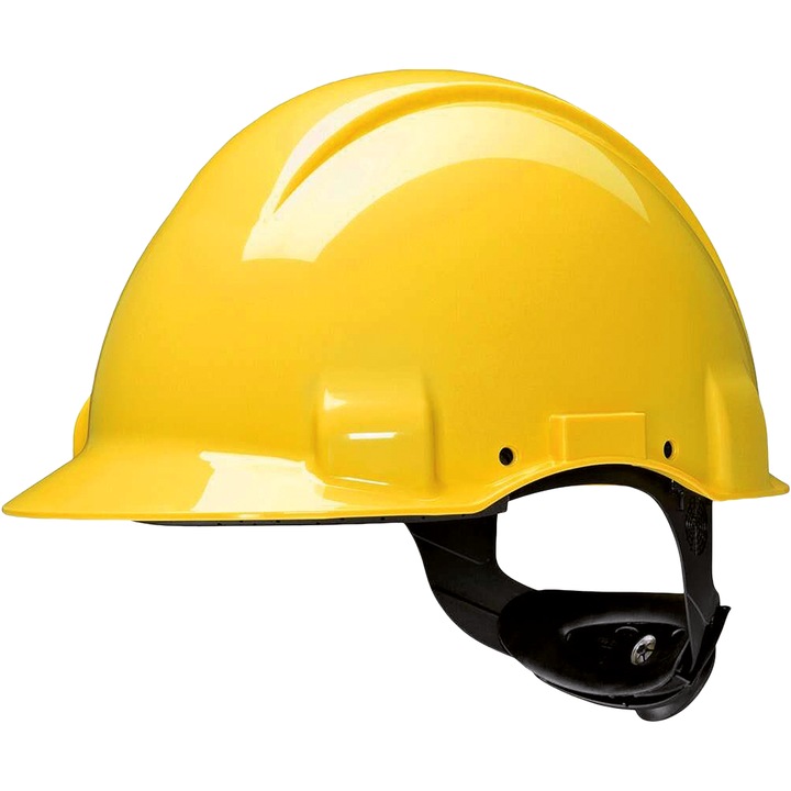 Casca de siguranta pentru constructii, 3M, Galben