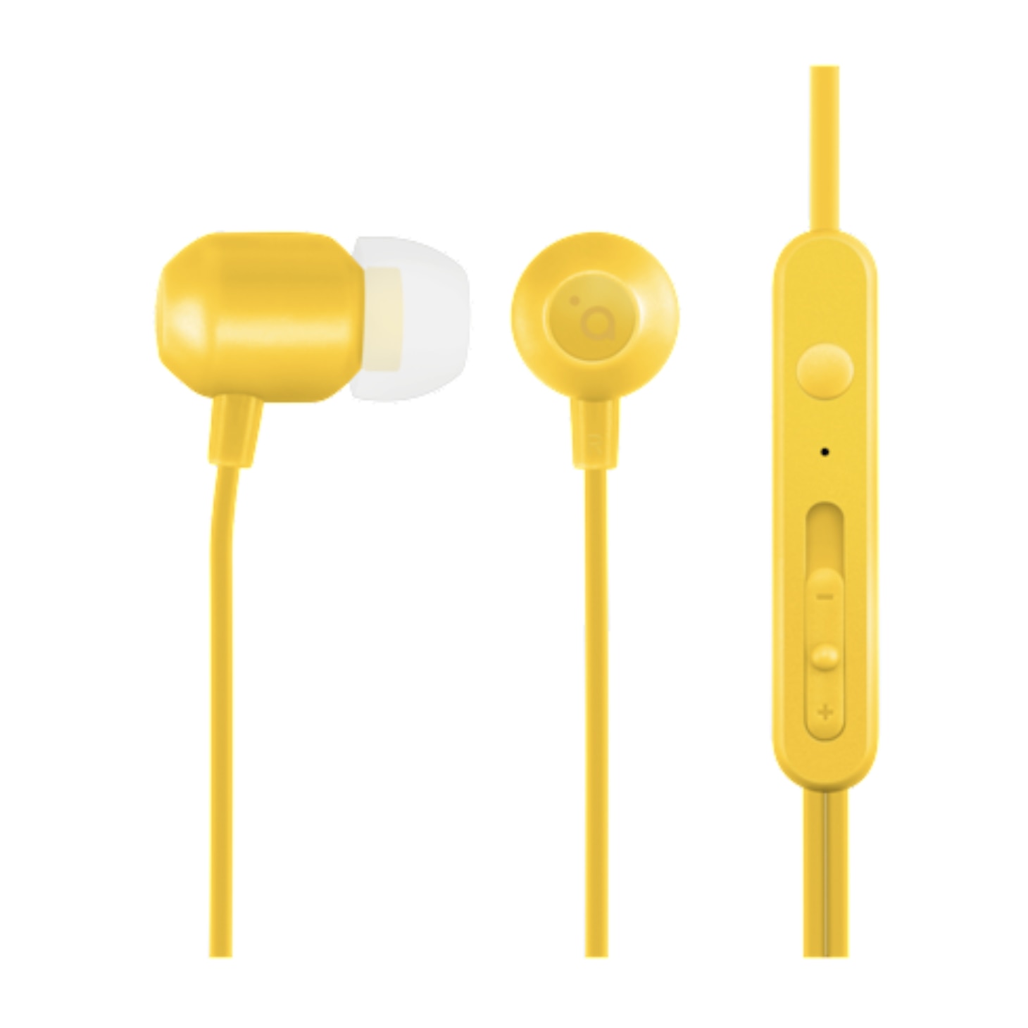 Casti in-ear, conector Jack 3.5 mm, Premium Quality, Galben, TLF-BBL5214