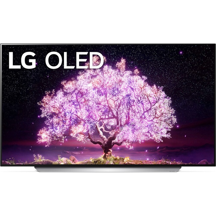 Televizor OLED LG 55C19LA, Smart TV 4K UHD, control vocal, inregistrare USB, 139 cm, negru