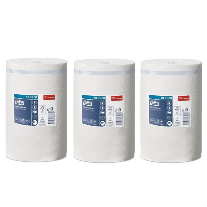 Prosop cu derulare centrala Mini Tork, 120 m, 3 role