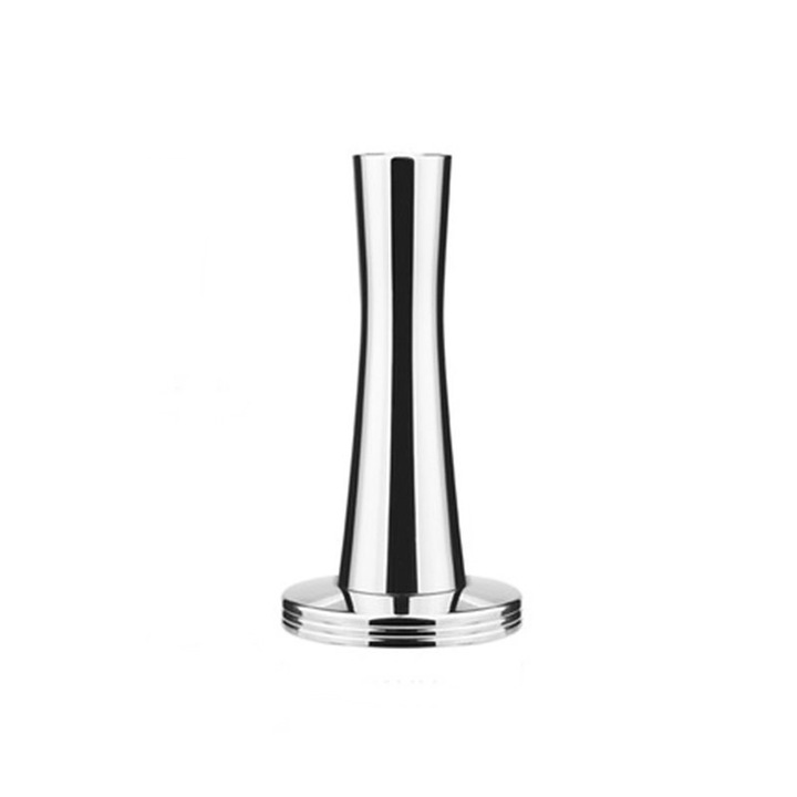 Tamper inox compatibil cu capsule dolce gusto, presa cafea, baza 41 mm, imbracat in silicon, argintiu