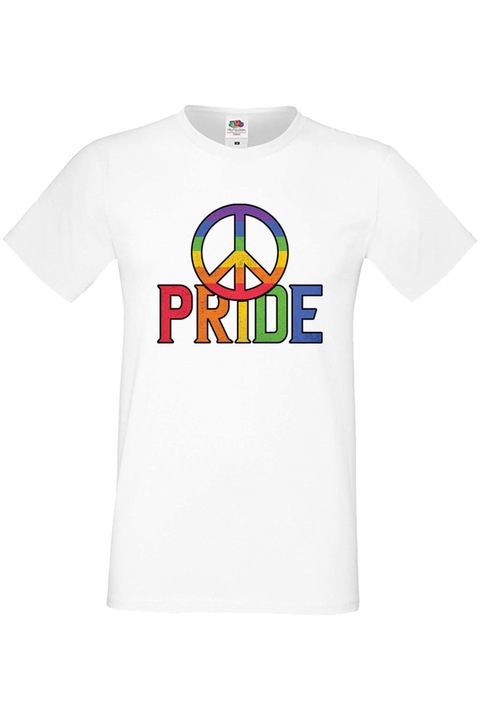 Férfi póló Budapest Pride felvonulás LGBTQ Tralala Pride 1, Fehér