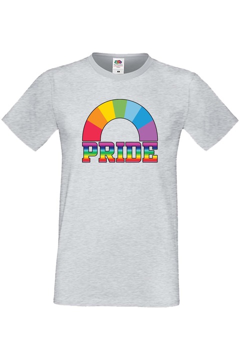 Férfi póló Budapest Pride felvonulás LGBTQ Tralala Pride 5, Szürke