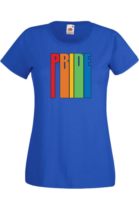 Női póló Budapest Pride felvonulás LGBTQ LGBT Tralala Pride 3, Kék