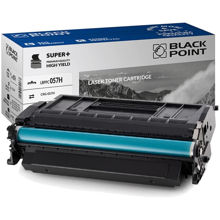 Black Point, CRG-057H toner, kompatibilis a Canon i-SENSYS MF443dw / MF445dw / MF446x / MF449x / LBP223dw / LBP226dw / LBP228x, fekete