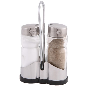 Oliviera inox Domotti, Sticla, 3 piese Oliviera inox Domotti, Sticla, 3 piese