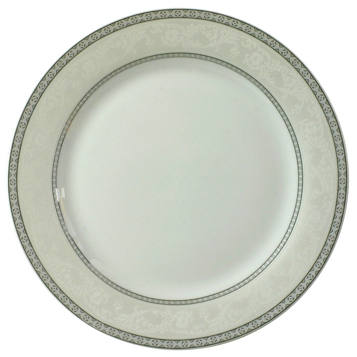 Farfurie desert Ambition Baron Silver, 19 cm