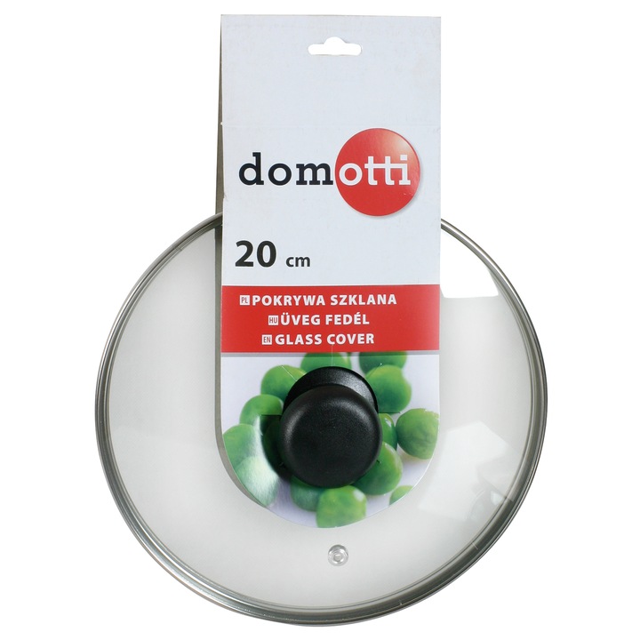 Domotti üvegfedél, 20 cm