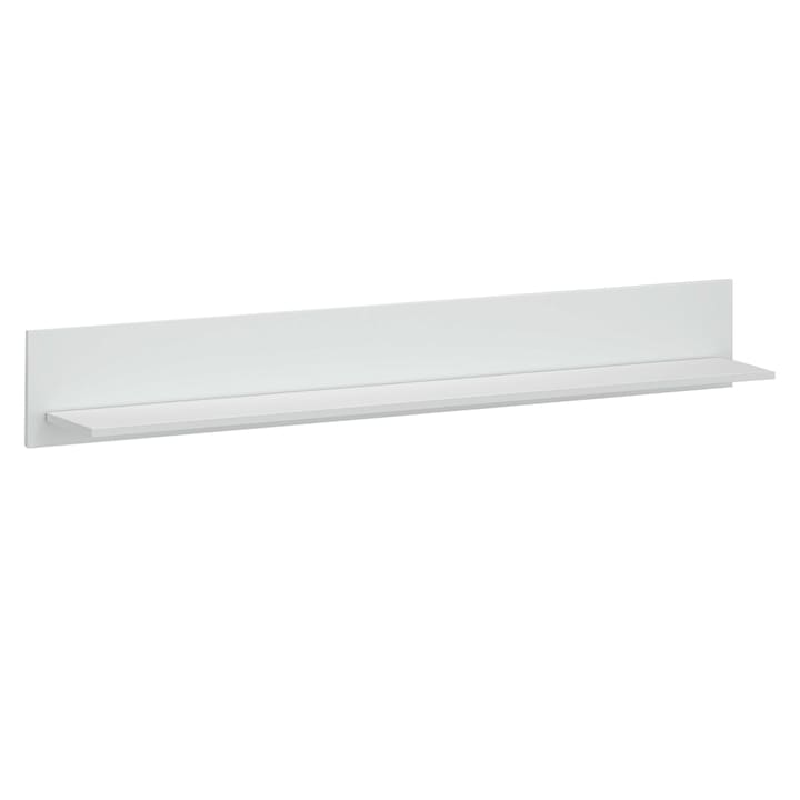 Бял мдф рафт Lindy 150х20х21см