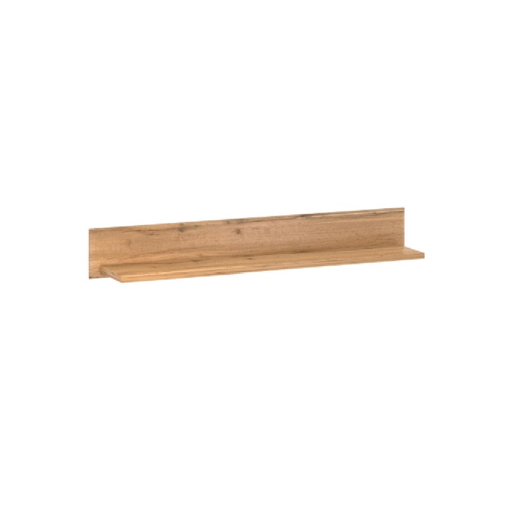 МДФ етажерка от дъб Апалачи Pusan 150x21.9x16 см
