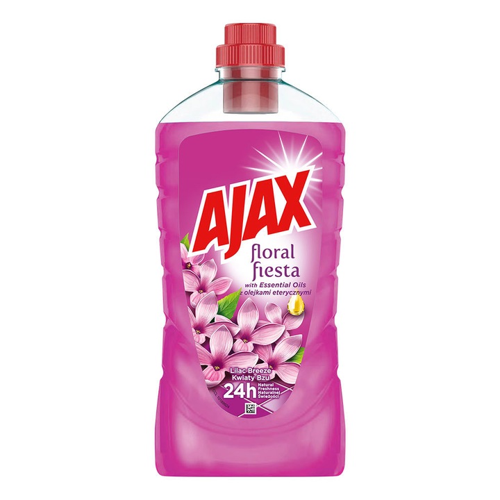 Solutie universala de curatat Ajax Floral Fiesta Liliac Breeze, 1L