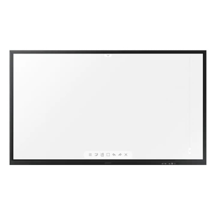 Interaktív kijelző Samsung Flip WMA-L Series, 85 hüvelykes, 3840x2160 pixel, fekete