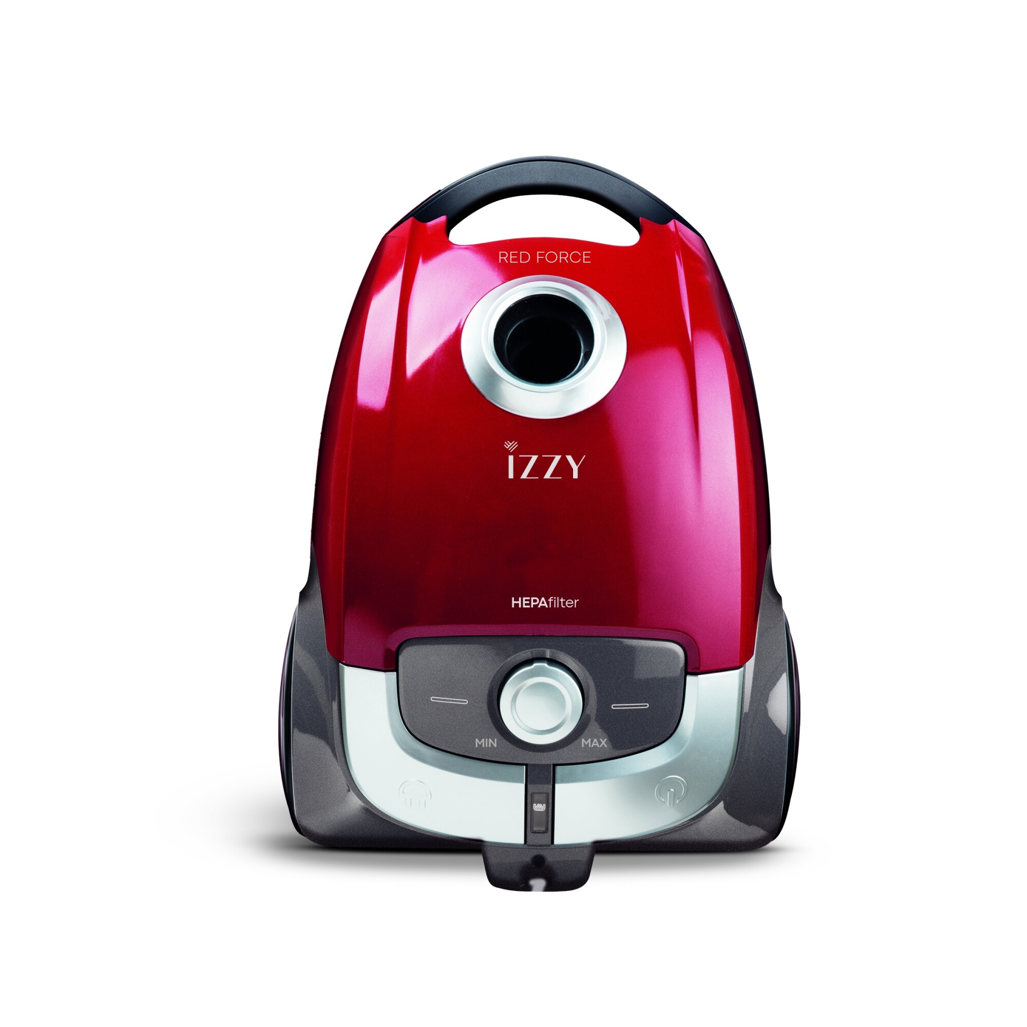 Aspirator cu sac, Red Force ΑC 1108, Cu filtru HEPA lavabil, sac de 4Lt capacitate sac si indicator de schimbare