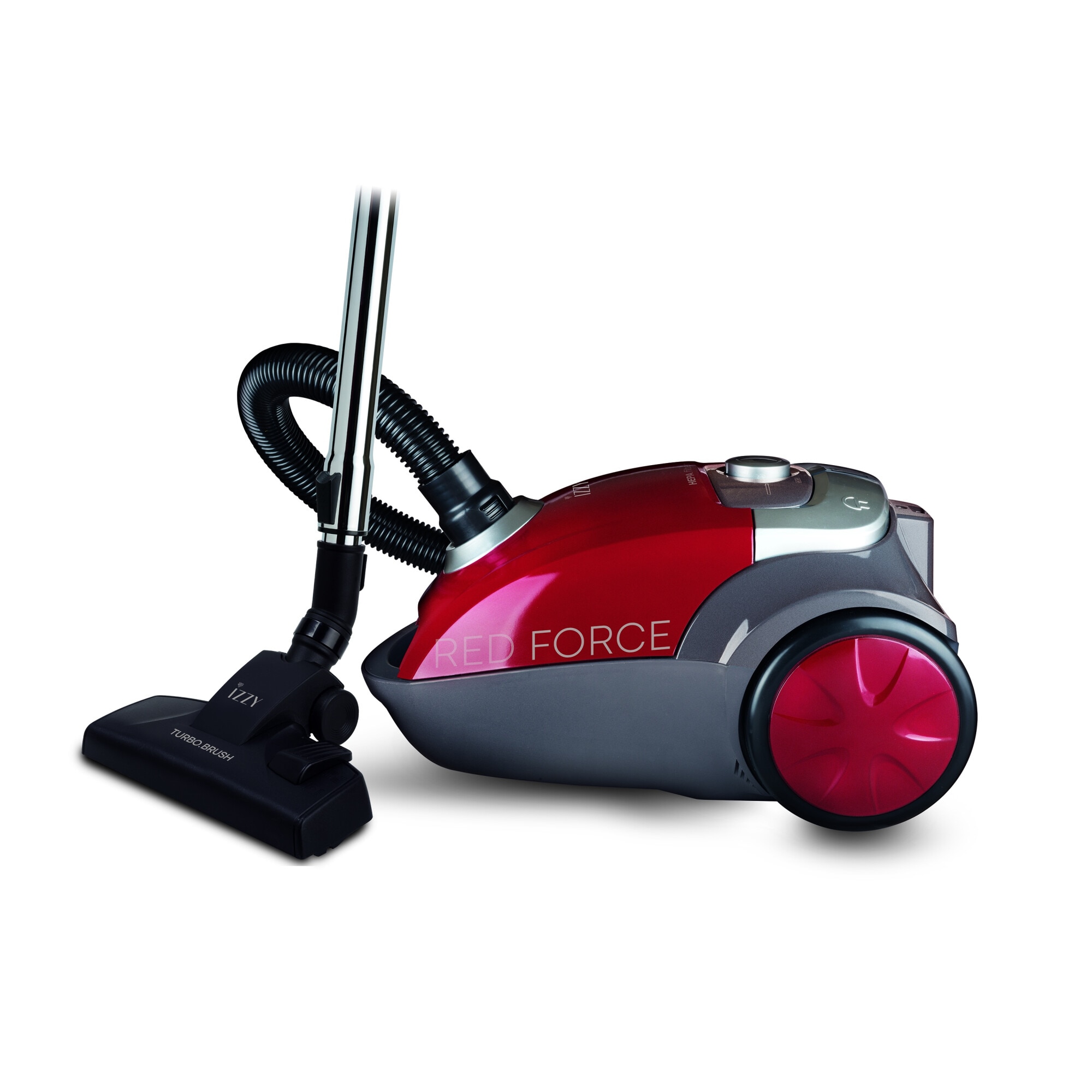 Aspirator cu sac, Red Force ΑC 1108, Cu filtru HEPA lavabil, sac de 4Lt capacitate sac si indicator de schimbare