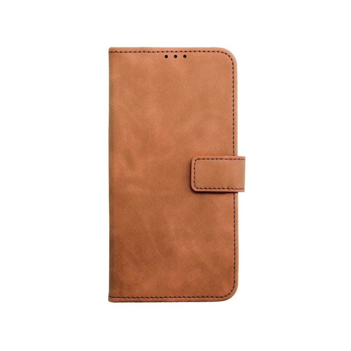 Forcell Tender könyv tok, kompatibilis Samsung Galaxy A21s, barna