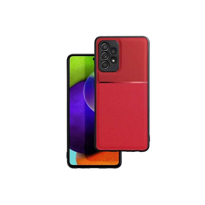 Заден капак Forcell Noble, съвместим със Samsung Galaxy A13, червен