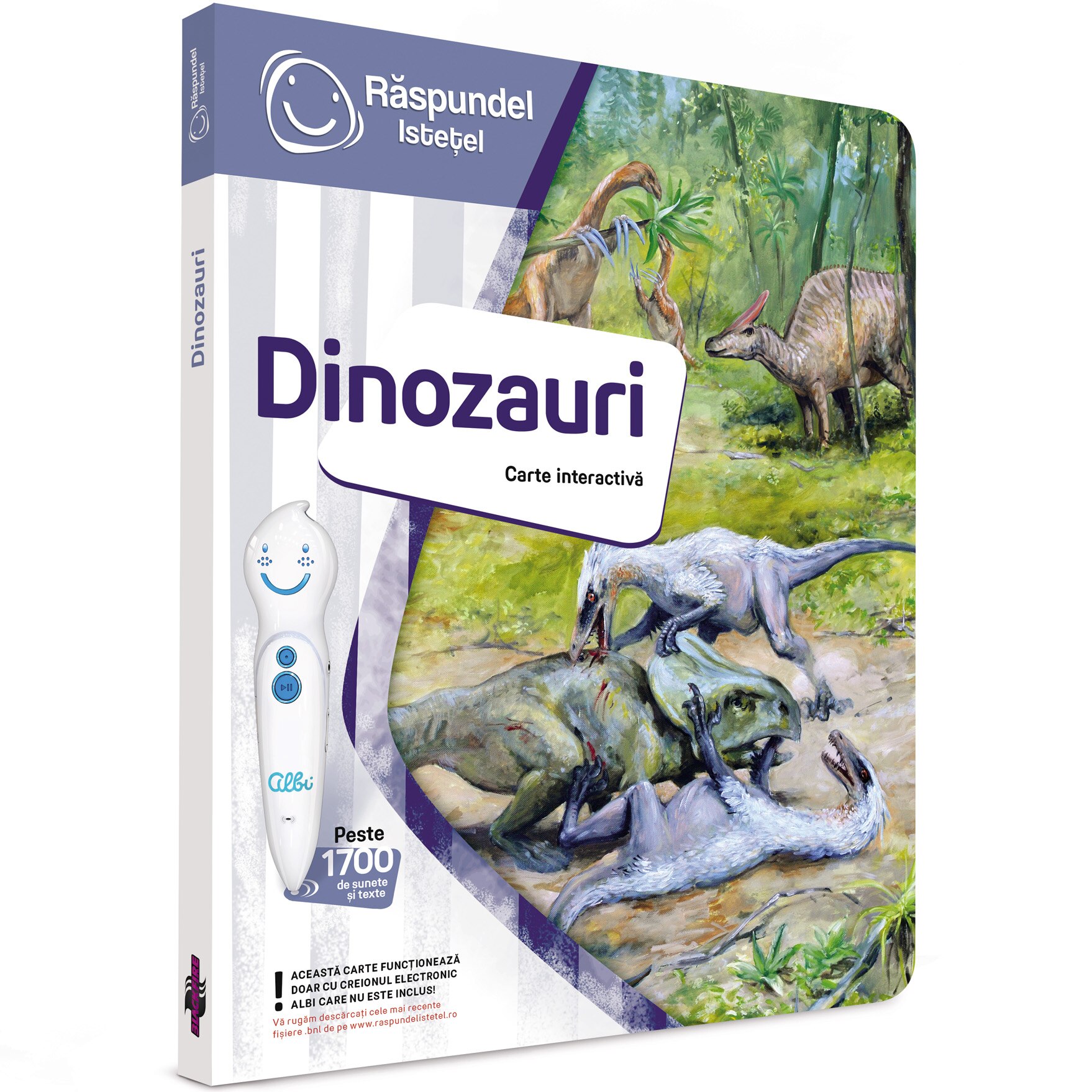 Răspundel Istețel — Dinozauri