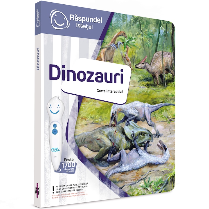 Carte Raspundel Istetel - Dinozauri