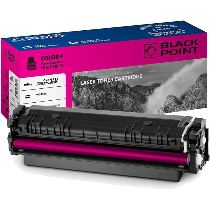 Toner imprimanta W2412A, Black Point, Compatibil cu HP Color Laser MFP M182n/MFP M183fw, Magenta