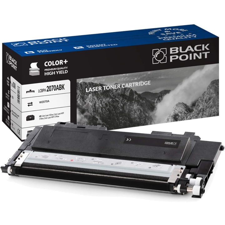 Black Point, W2073A toner, kompatibilis a HP LaserJetPro MFP 179fwg / 179fnw / 178nwg / 178nw // 150a / 150nw készülékkel, fekete