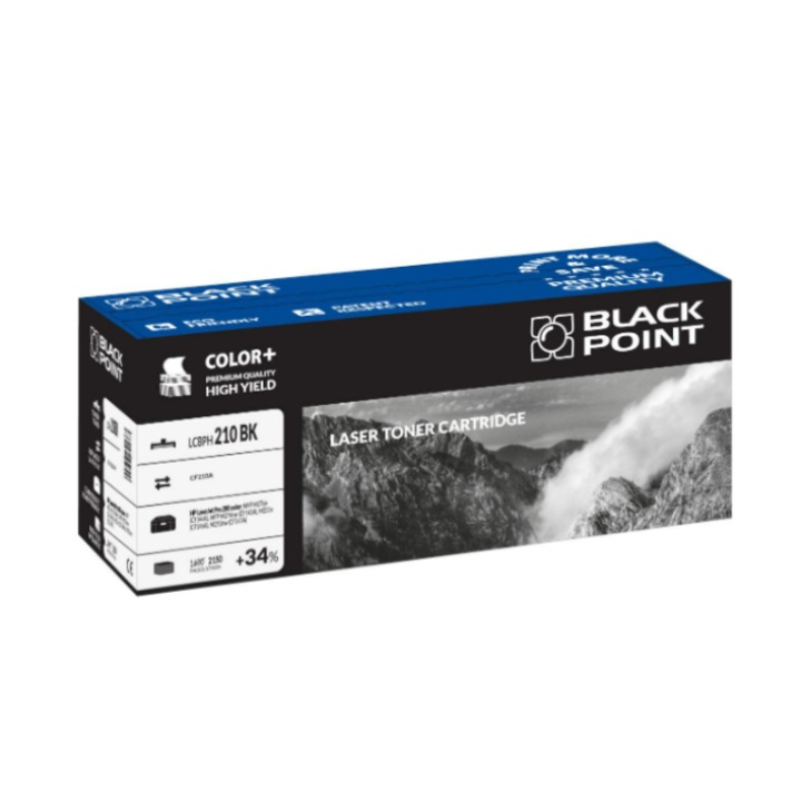 Black Point, CF210A toner, kompatibilis a HP LaserJetPro MFP M276NW / M276N / M251N / M251NW készülékkel, fekete