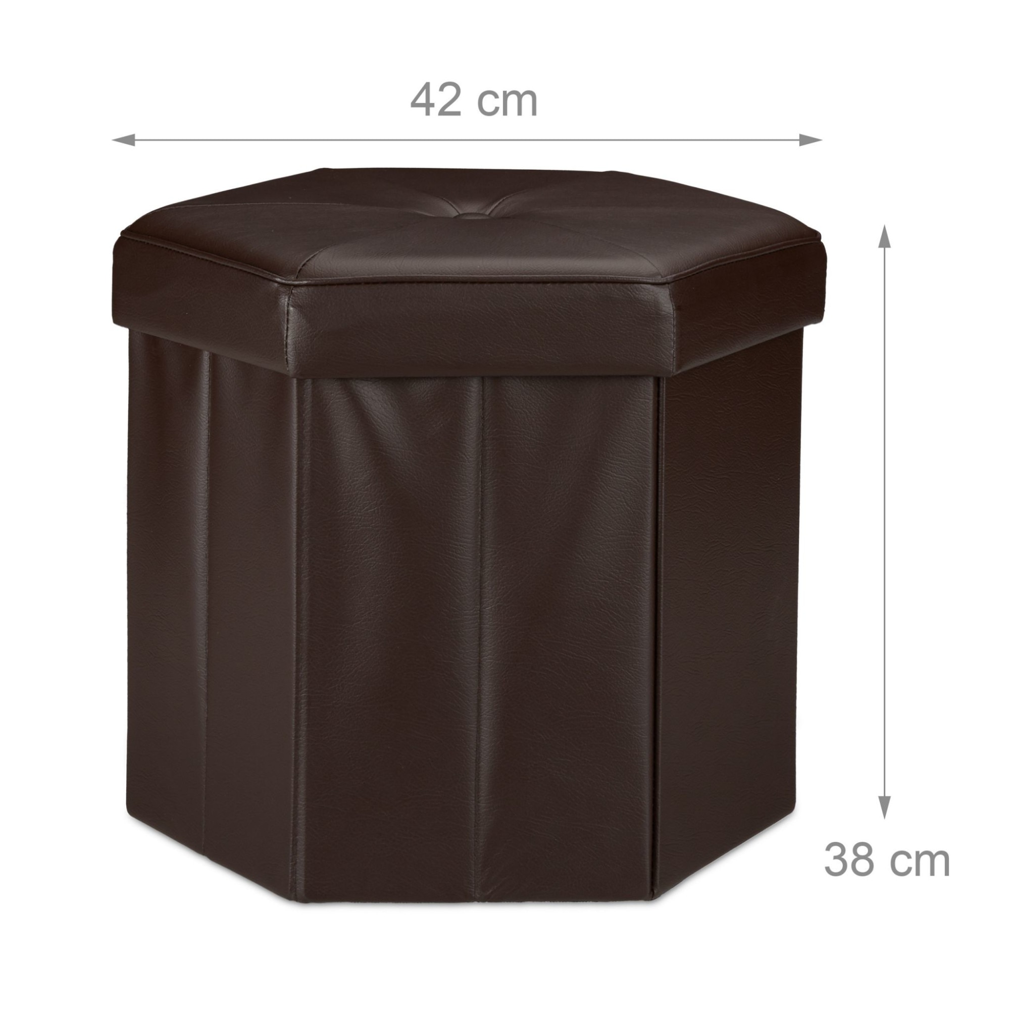 Sedile Per Barca Pieghevole MSW - 38x42x51 Cm, Bianco E Blu, In Plastica E Gommapiuma, Resistente All'acqua E Ai Raggi UV