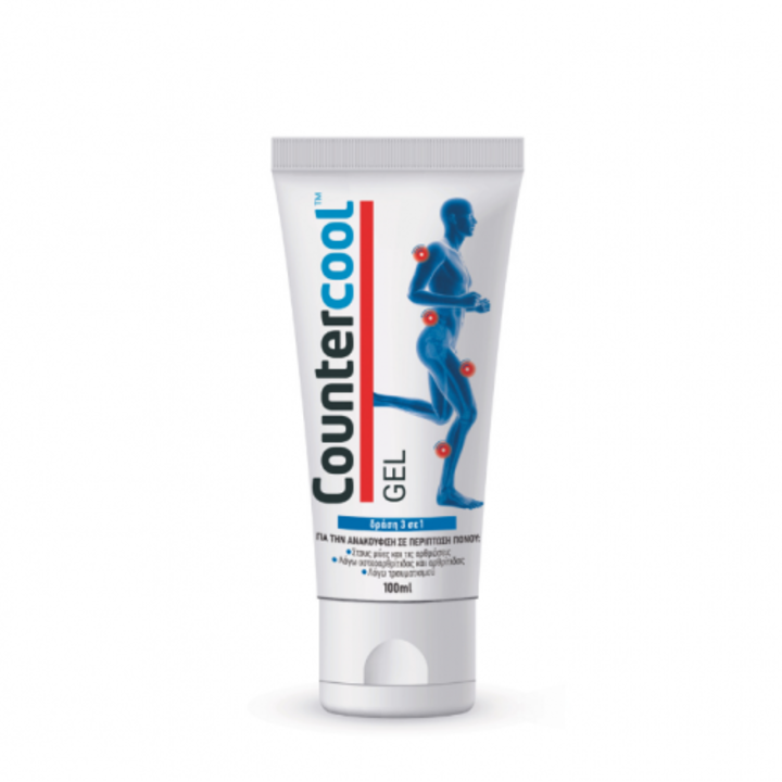 Supliment alimentar Bausch & Lomb, Countercool, Gel pentru ameliorarea durerii, 100 ml