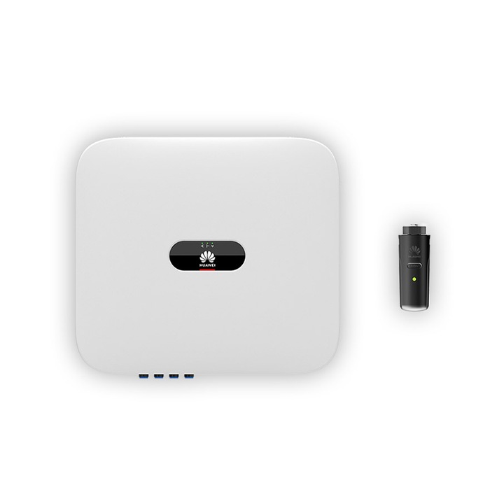 Huawei SUN2000-5KTL-M1 inverter, hálózaton, háromfázisú, Wlan, 4G, 5 kW, fehér