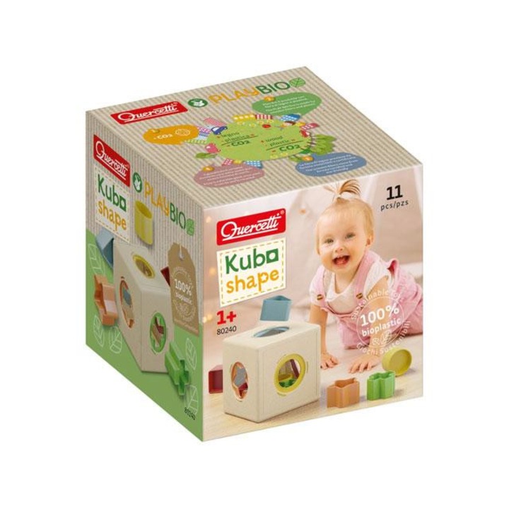 Quercetti 5802403 Quercetti: PlayBio Formaillesztő fejlesztő játék