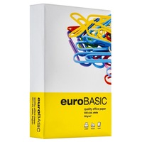 Hartie Copiator A4 euroBASIC, 80 g/mp, Alba, 500 Coli/Top